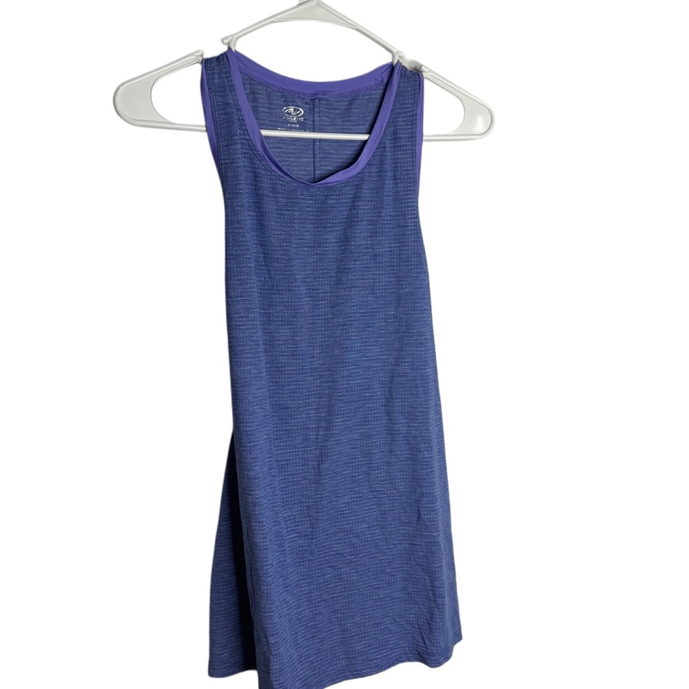 Athletic Works Purple Blue Tank Top